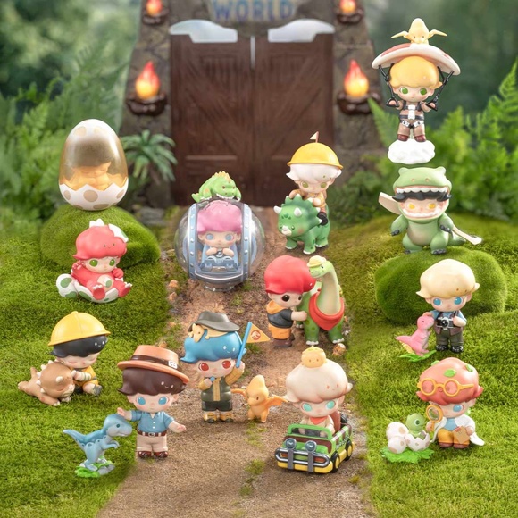 *BUY NOW* POP MART DIMOO Jurassic World Series Vinyl Figures - CONFIRMED FIGURES - Picture 2 of 9